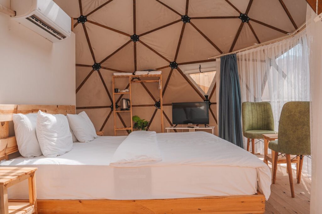 Glamping Luxus zelten