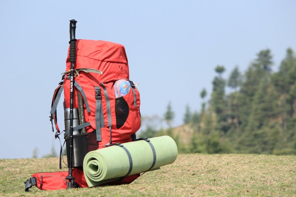 Rucksack und Basics